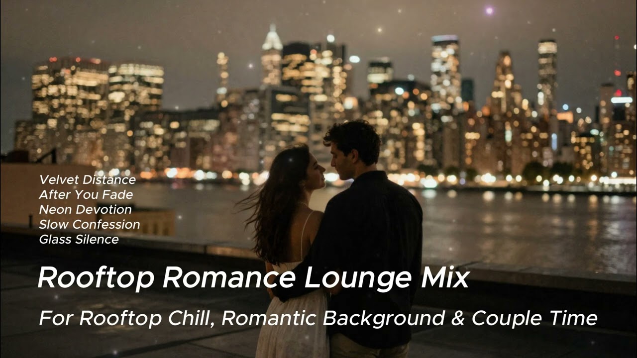 Rooftop Romance Lounge Mix – Luxury Lounge | Romantic Electronic | Late Night Listening |Night Drive