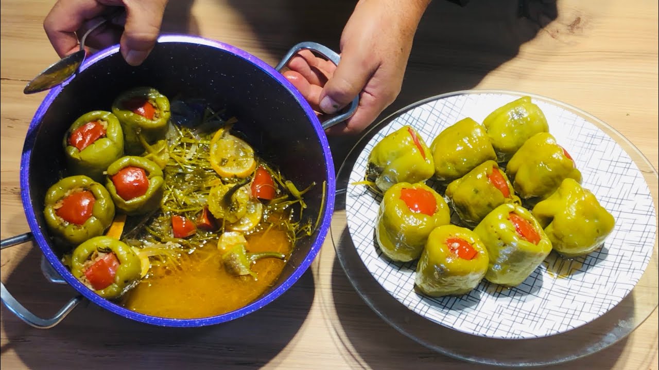 EN KOLAY ZEYTİNYAĞLI  Biber dolma BİLİNMEYEN PÜF NOKTALARIYLA ❗️dolmayı mutlaka benim tarifle yapın