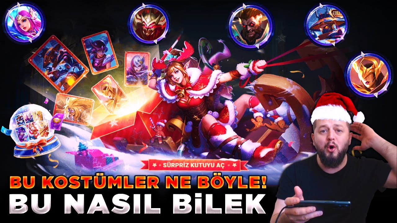 BU ŞAKA OLMALI ! SÜRPRİZ KUTU ETKİNLİĞİNDE ÖYLE KOSTÜMLER ÇIKARTTIM Kİ İNANAMAYACAKSINIZ | MLBB
