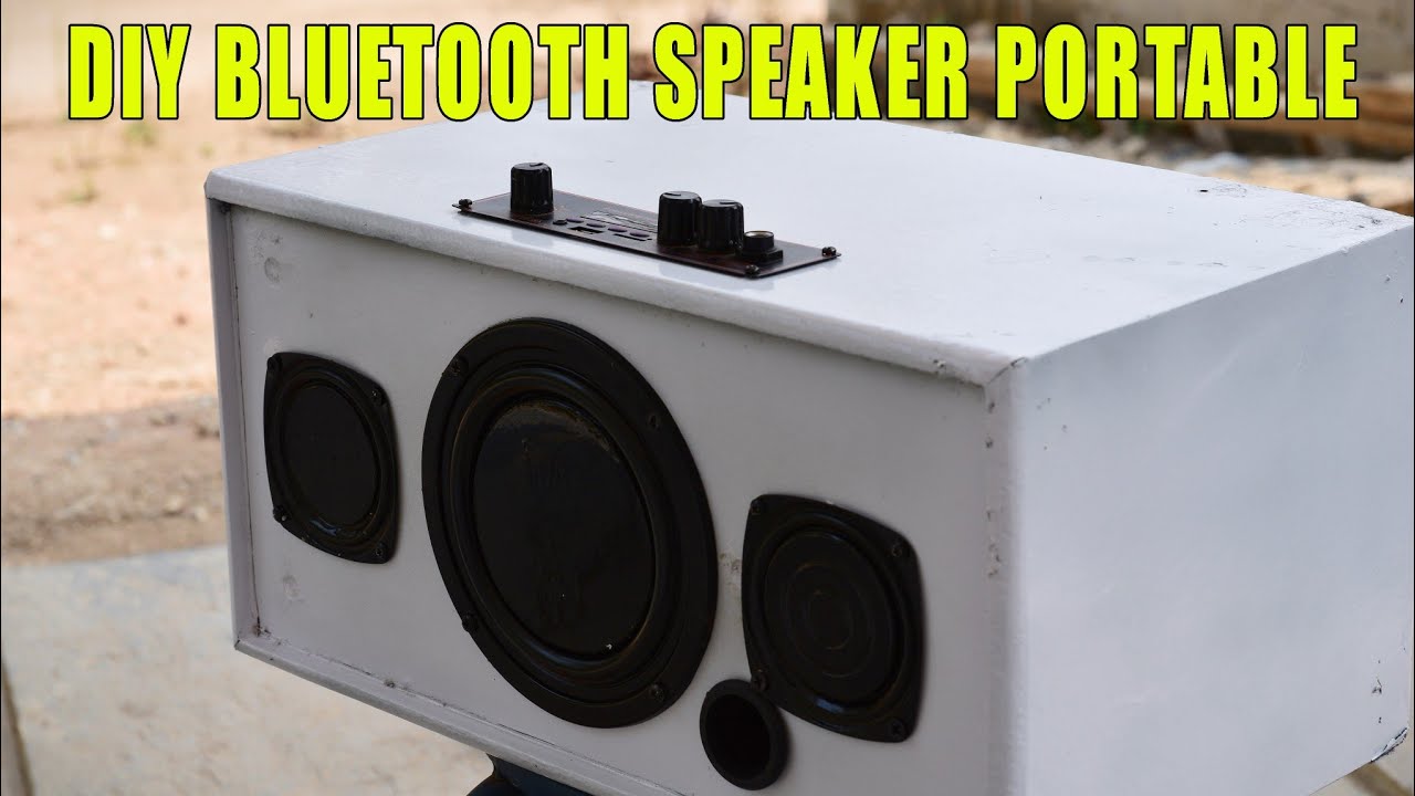 Cara membuat speaker aktif bluetooth portabel (restorasi) 📌