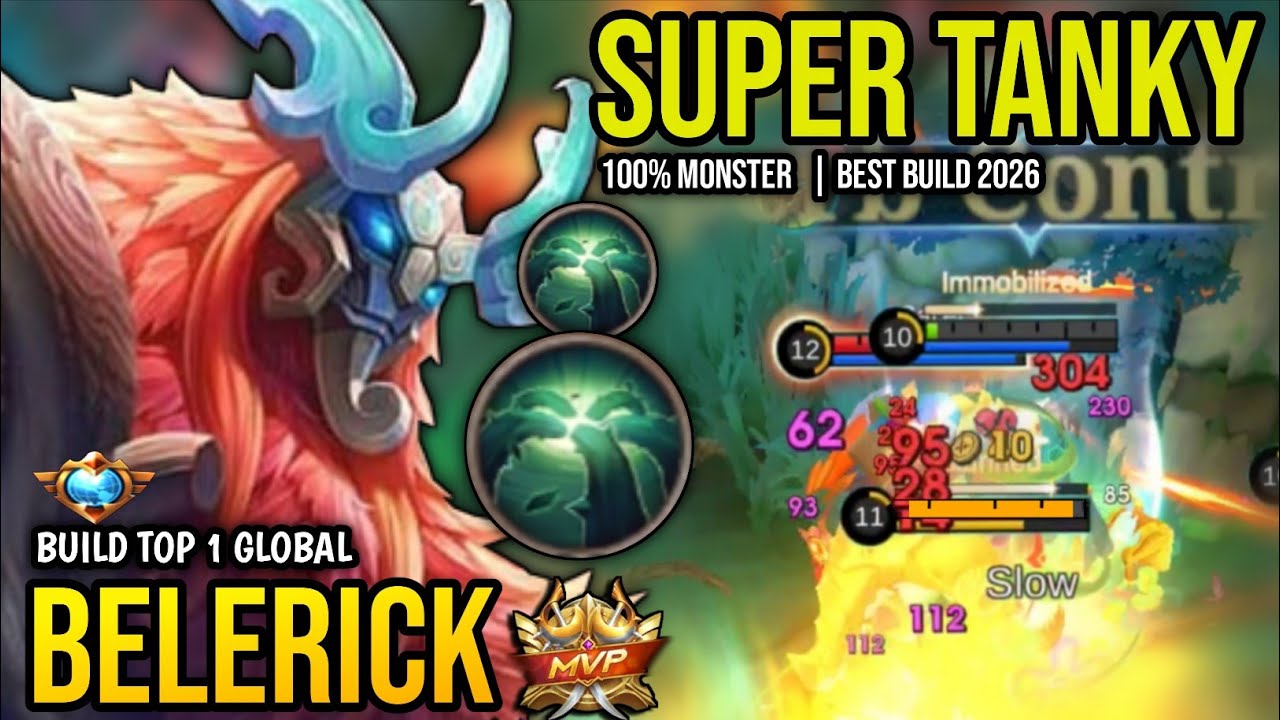 BELERICK BEST BUILD 2026 | BUILD TOP 1 GLOBAL BELERICK GAMEPLAY | MOBILE LEGENDS✓