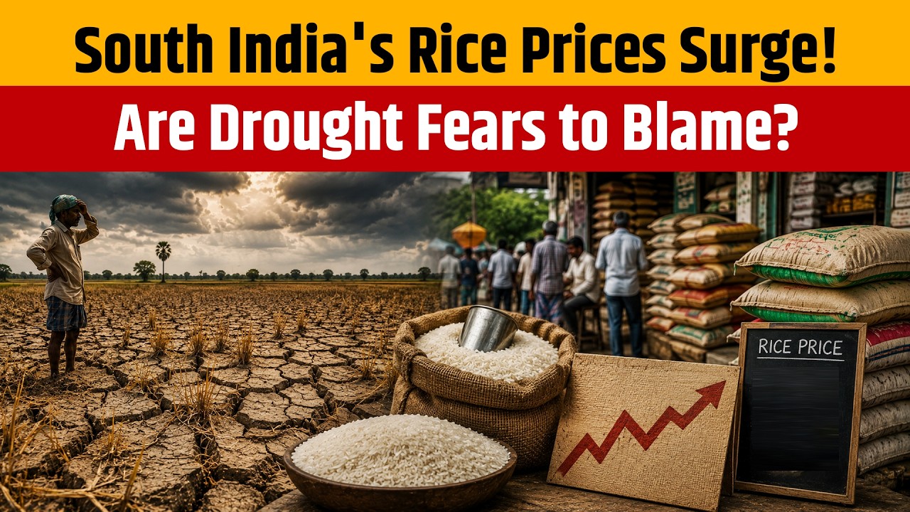 Rice Prices Rise Across South India! Drought Threat | El Nino | Monsoon | Weather Update
