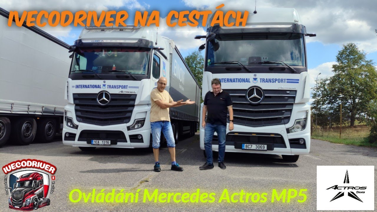 Speciál : Ovládání Mercedes Actros 