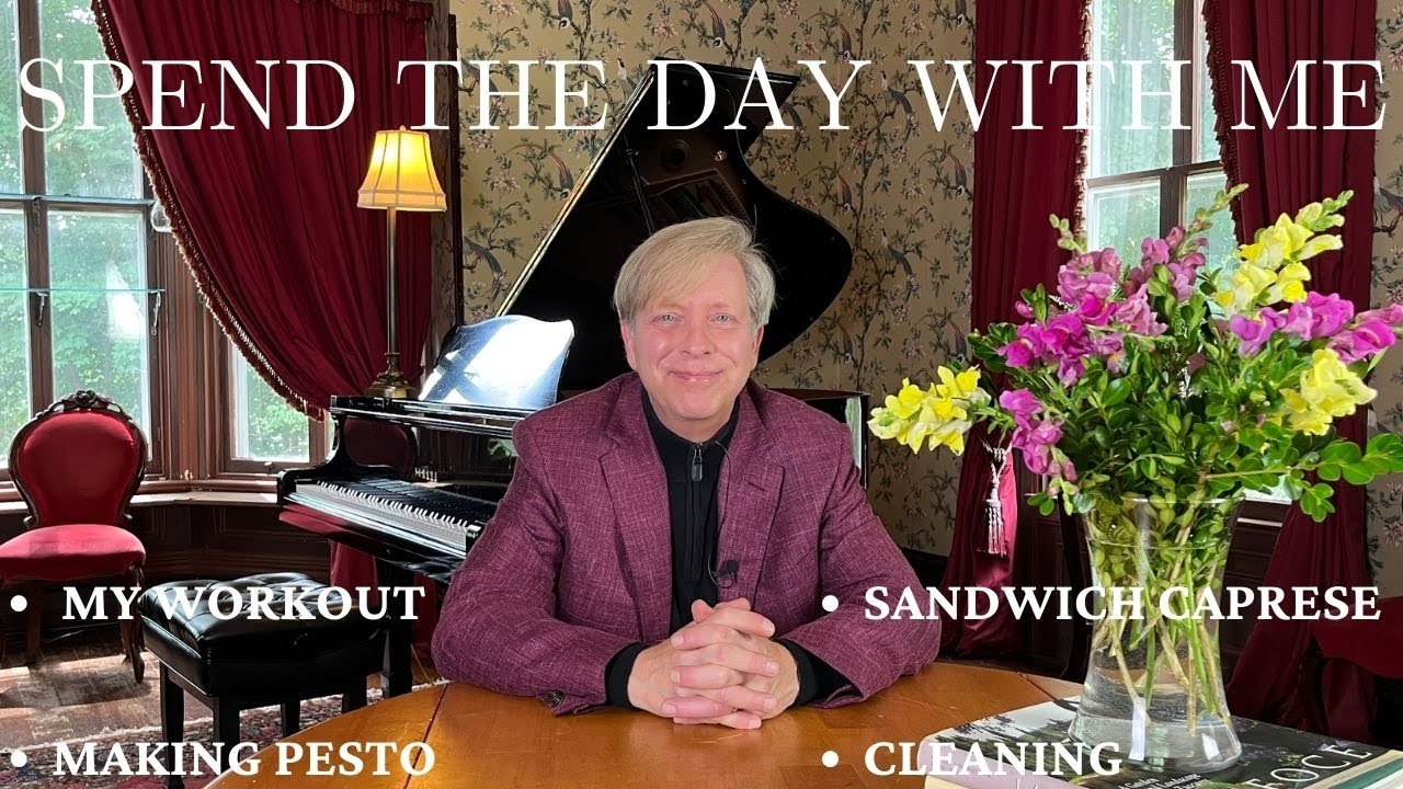 Spend the Day with Me: Working Out, Making Pesto, Cleaning, and more!