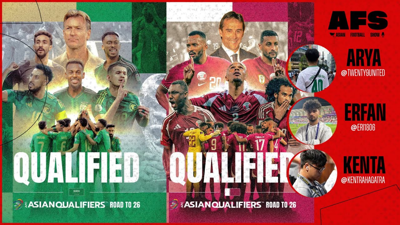 Episode 40: Qatar & Saudi Arabia qualify for World Cup, ACL Elite & ACL Two M3, U20 World Cup