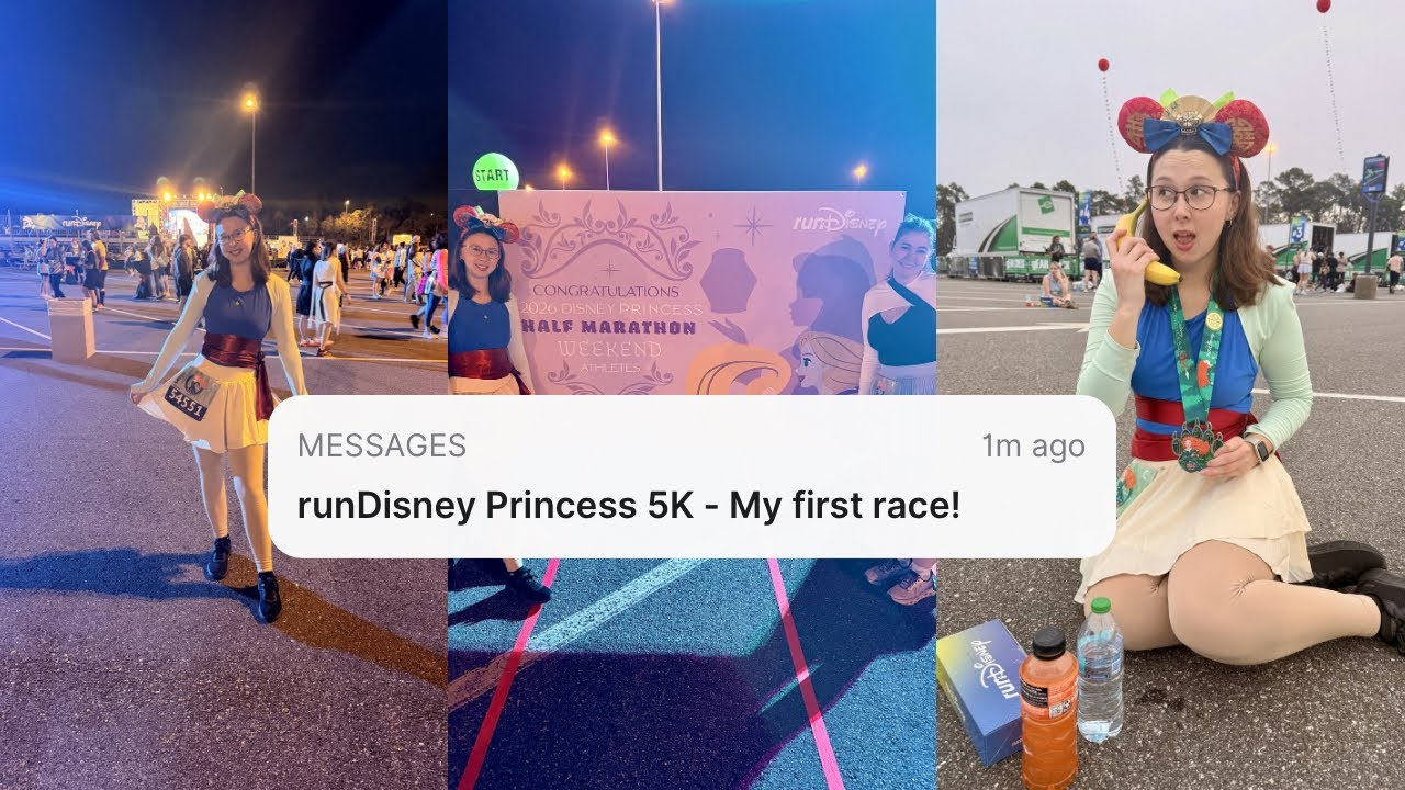 My First runDisney Princess Race! ☀️ | 2/26-27/26 Vlog
