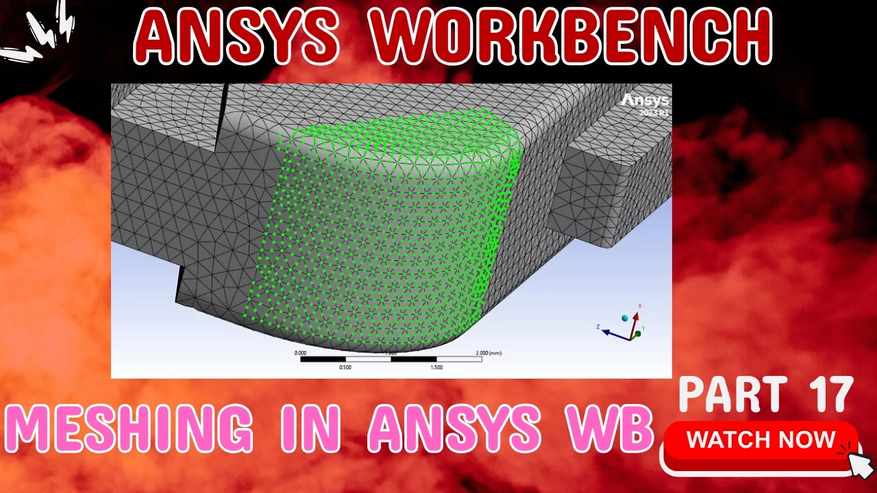 Meshing in ANSYS Workbench | Complete Beginner Tutorial