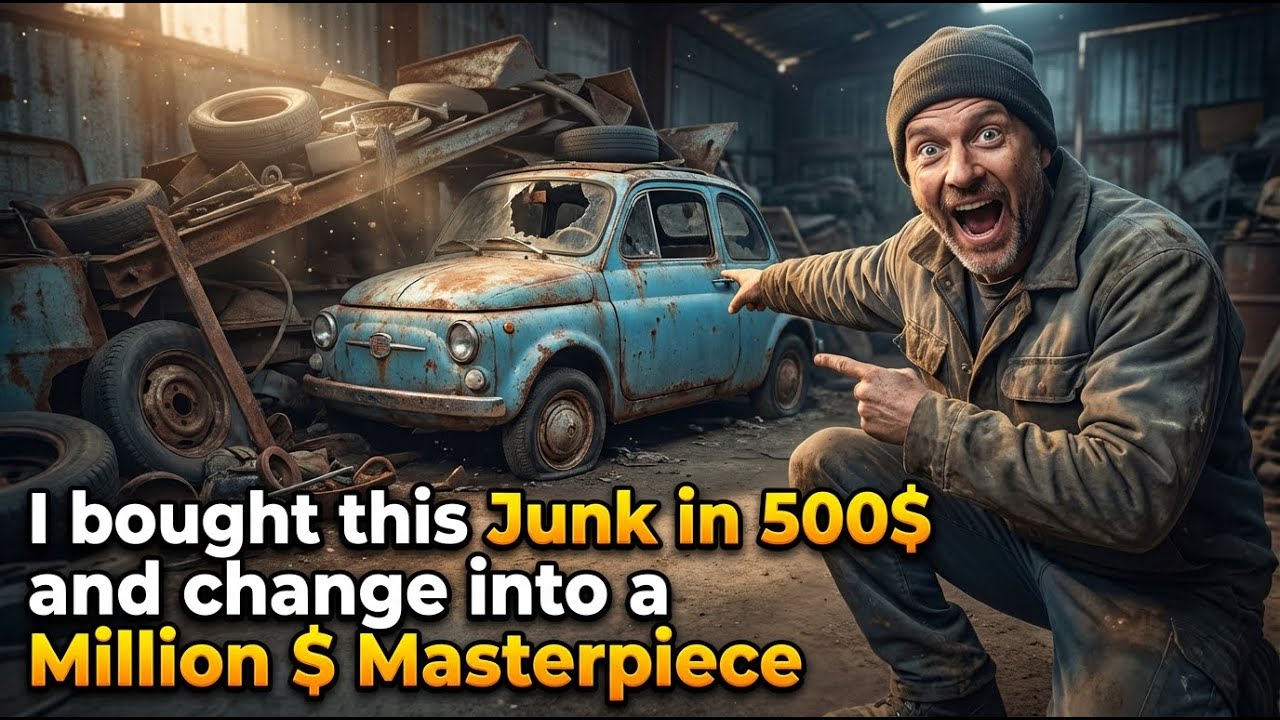 ASMR car restoration | Italian Microcar from Abandoned Condition to New