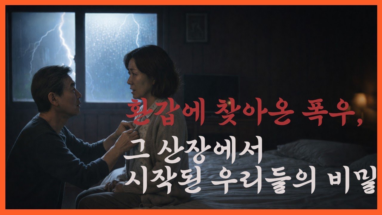 환갑에 찾아온 폭우, 그 산장에서 시작된 우리들의 비밀