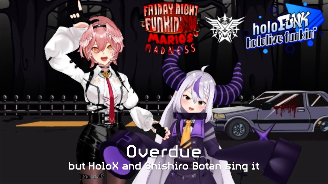 X-piration - Overdue but HoloX and Botan sing it (Sora's Psychosis: Hololive X Mario's Madness)