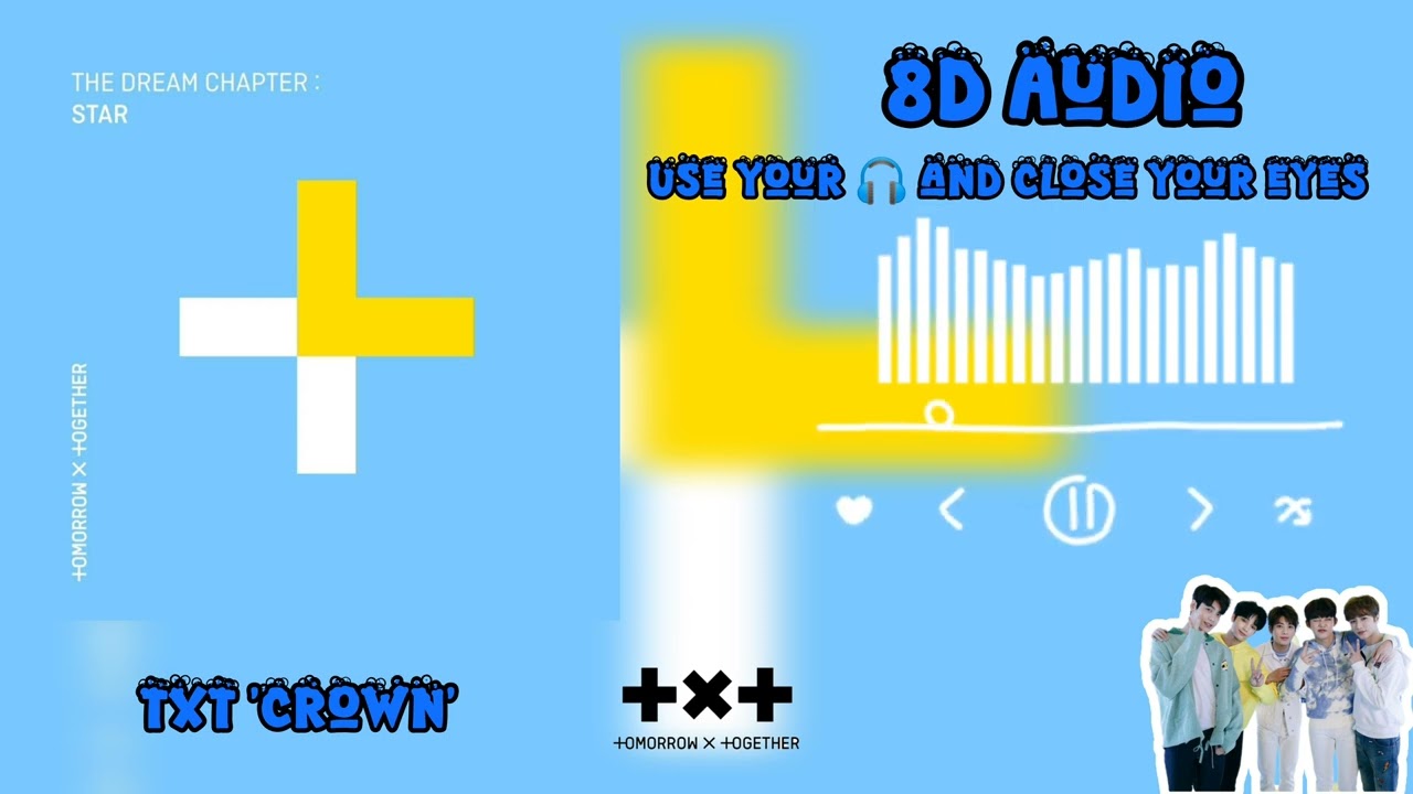 [FULL] TXT (TOMORROW X TOGETHER)'어느날 머리에서 뿔이 자랐다 (CROWN)' #txt #투모로우바이투게더 #crown #8daudio #kpop #투바투
