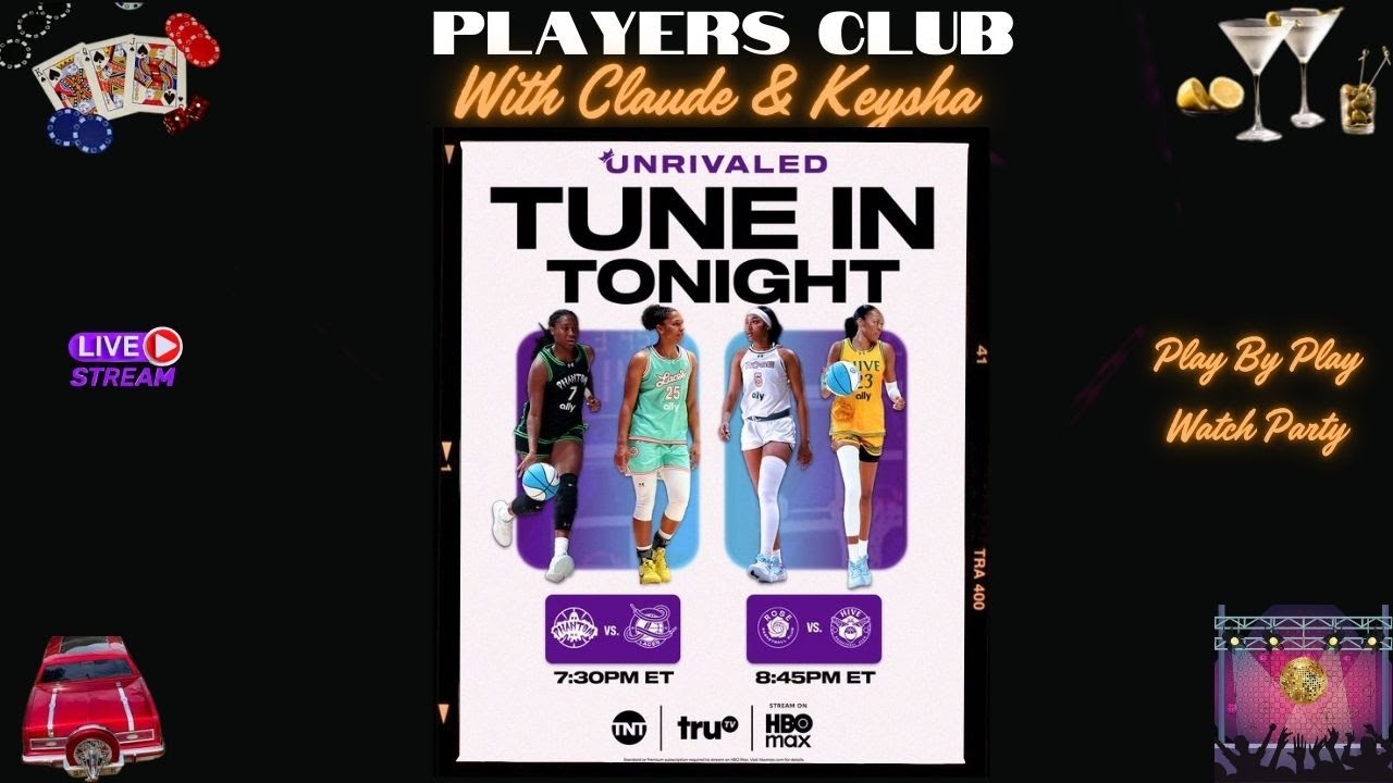 UNRIVALED LEAGUE| Live Play-By-Play & Watch Party