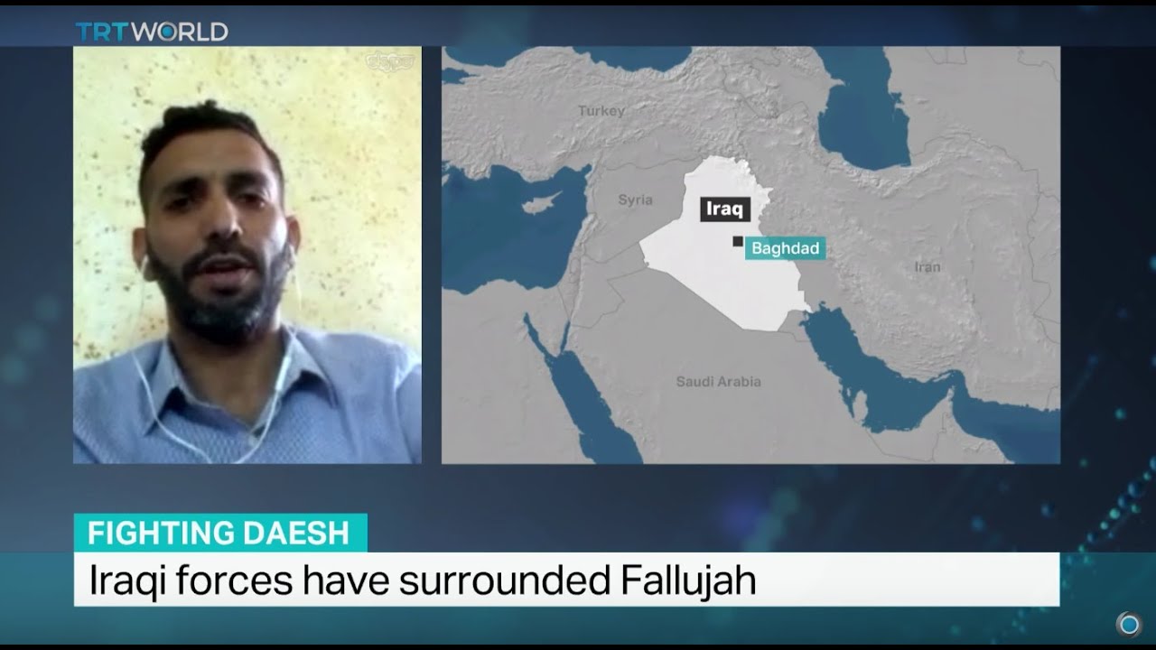 Routes out of Fallujah controlled by Iraqi army, Ammar Karim reports