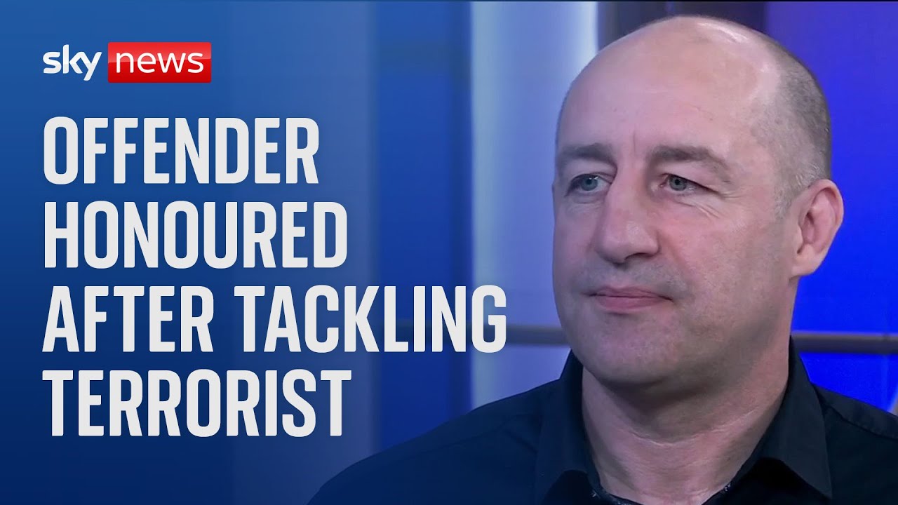 Offender who confronted Fishmongers' Hall terror attacker honoured in bravery awards
