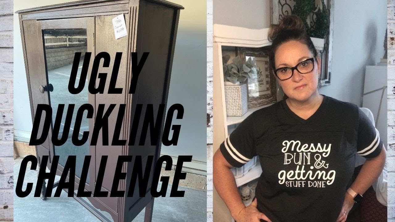 Furniture Makeover ~ Ugly Duckling Challenge