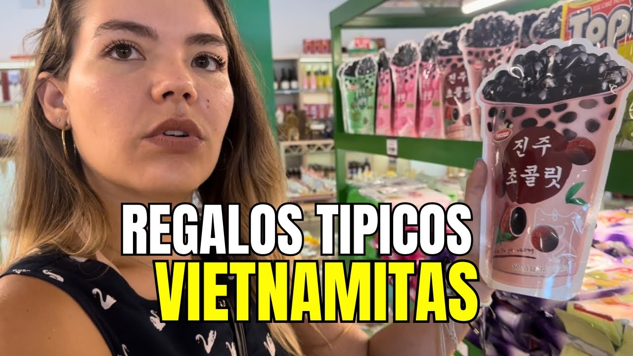COMPRANDO SOUVENIRS EN VIETNAM 🇻🇳 (Me sorprendo 😱)