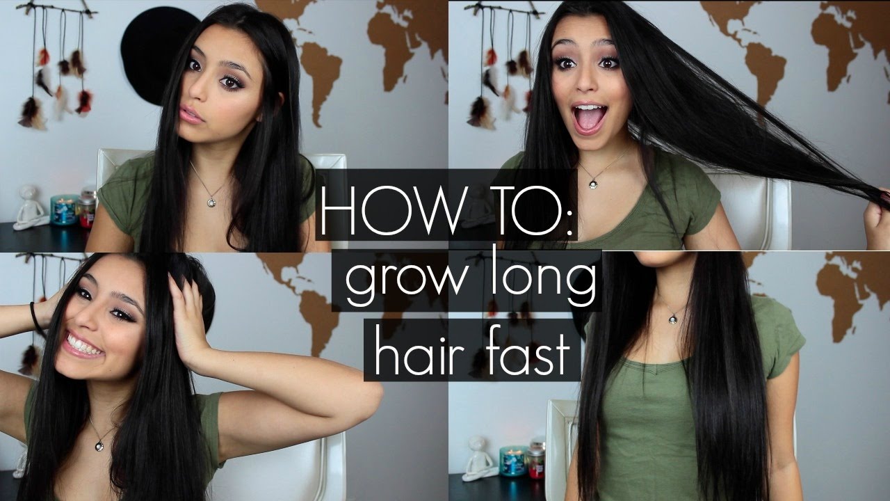 How to Grow Long Hair FAST!!