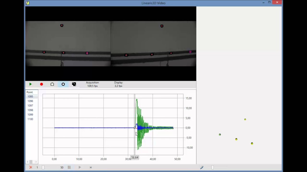 3D Optical Measurement of Displacements