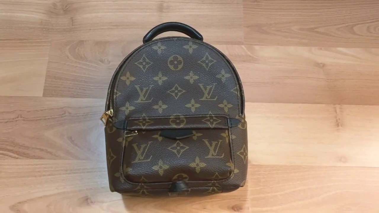 Wear and Tear Review of My Louis Vuitton Palm Springs Mini and What LV Said About It.