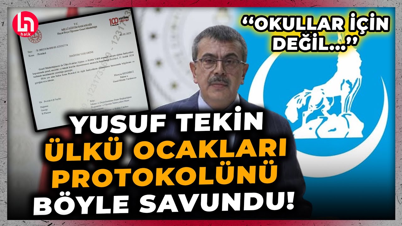 Milli Eğitim Bakanı'ndan çok konuşulacak Ülkü Ocakları ile protokol sözleri!