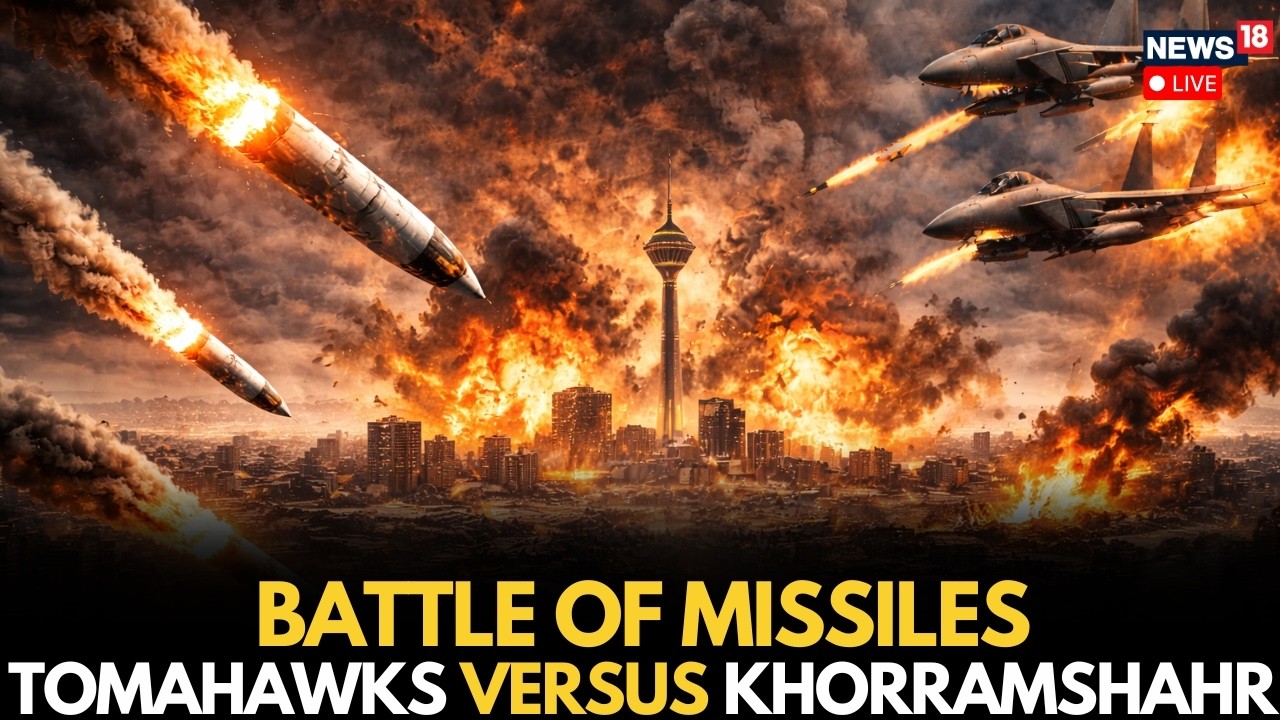 Missile War LIVE: US Tomahawks Clash With Iran&rsquo;s Khorramshahr In High-Stakes Missile Battle | N18G