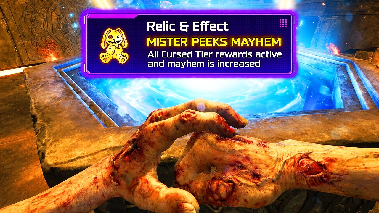 Награда за супер пасхалку Mr. Peeks Mayhem: вечные перки, классический Pack-a-Punch, ультраредкость