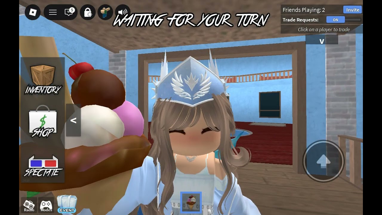 Playing mm2 and doing random things (lag 😭)