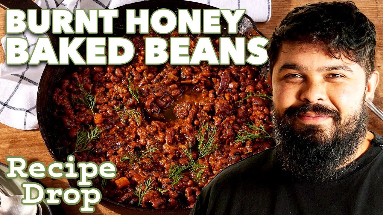 Sweet, Smoky Burnt Honey Baked Beans | Recipe Drop | Food52