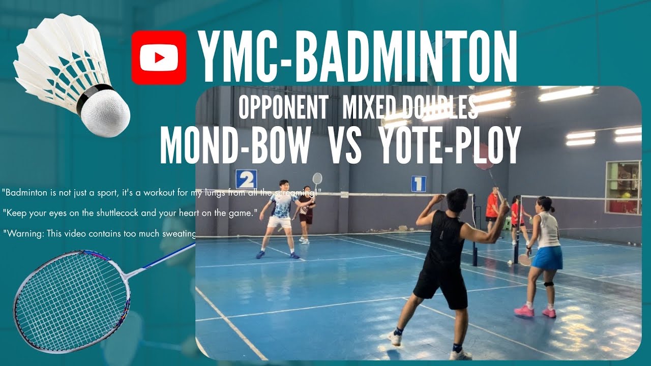 EP128_YMC-Badminton #รวมพลคนตีแบด#ก๊วนแบด