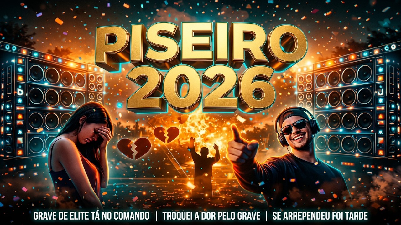 GRAVE DE ELITE – MEGAMIX PESADO 🔊🔥 | Piseiro de Paredão 2026
