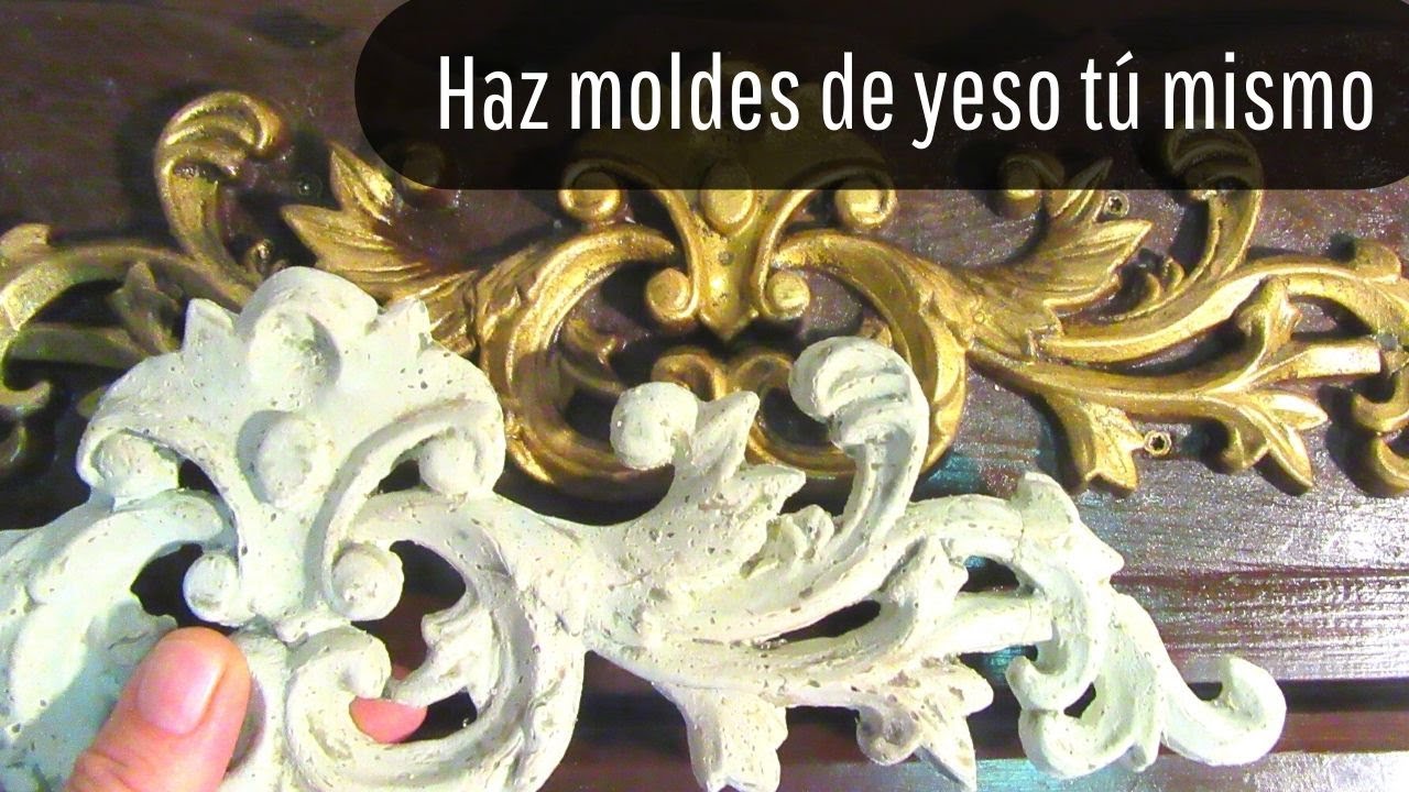 Como hacer moldes de yeso para figuras C&oacute;mo hacer un molde de yeso figuras adornos con yeso. I