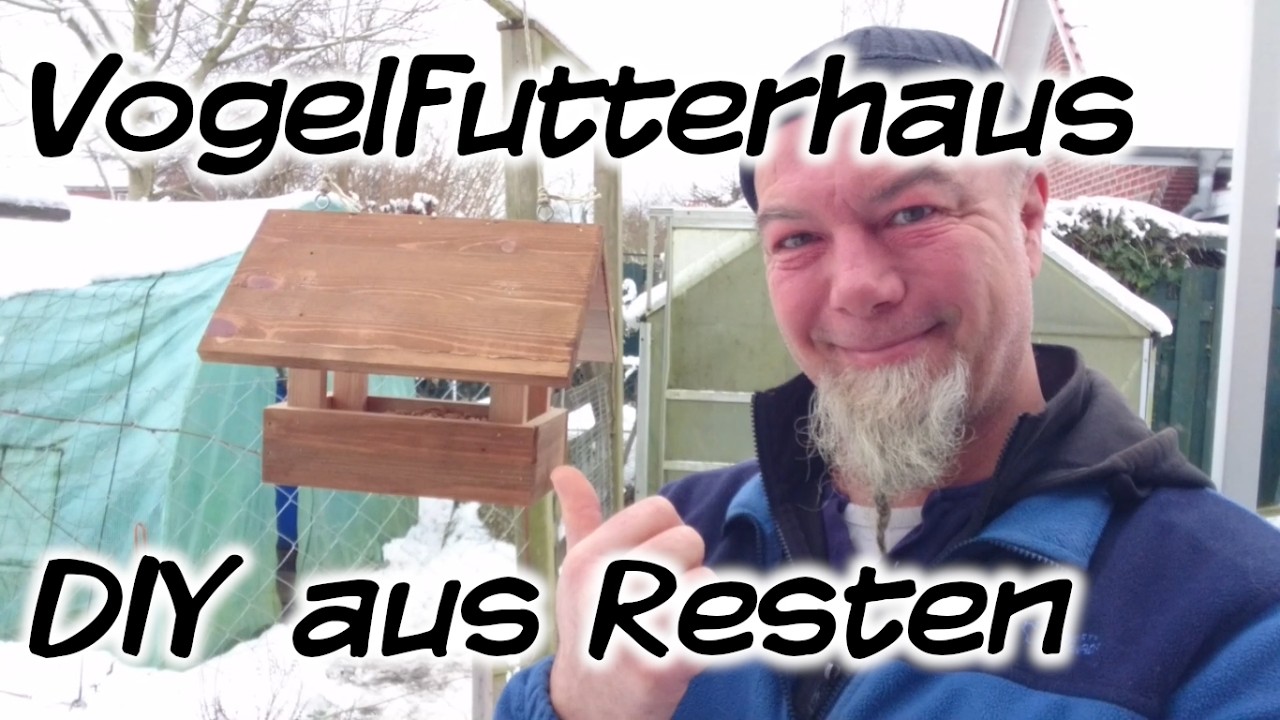 Vogelfutterhaus selber bauen - einfaches DIY #Mach's Dir. Selbst.