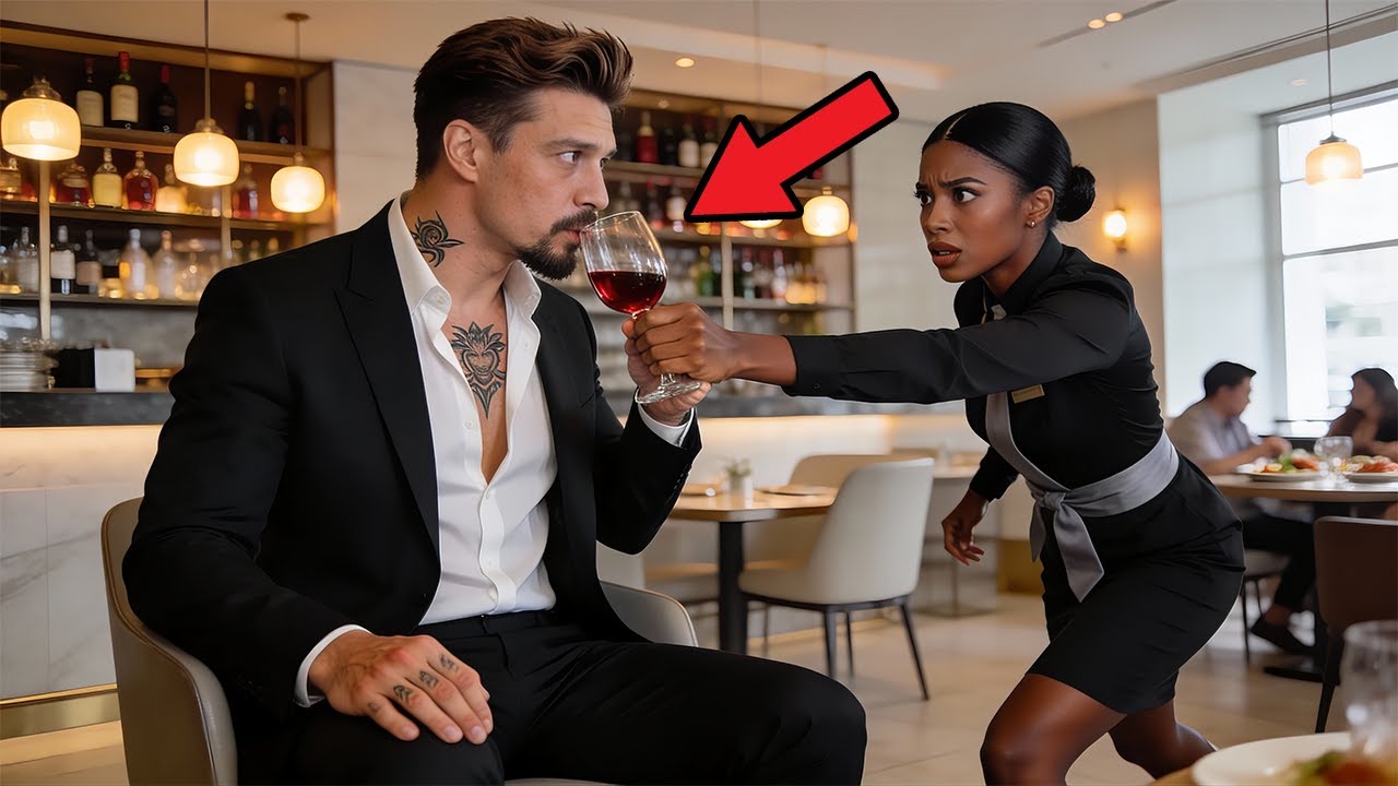 “Don’t Breathe”— The Waitress Smelled the Cyanide in His Wine Before the Mafia Boss Could Toast