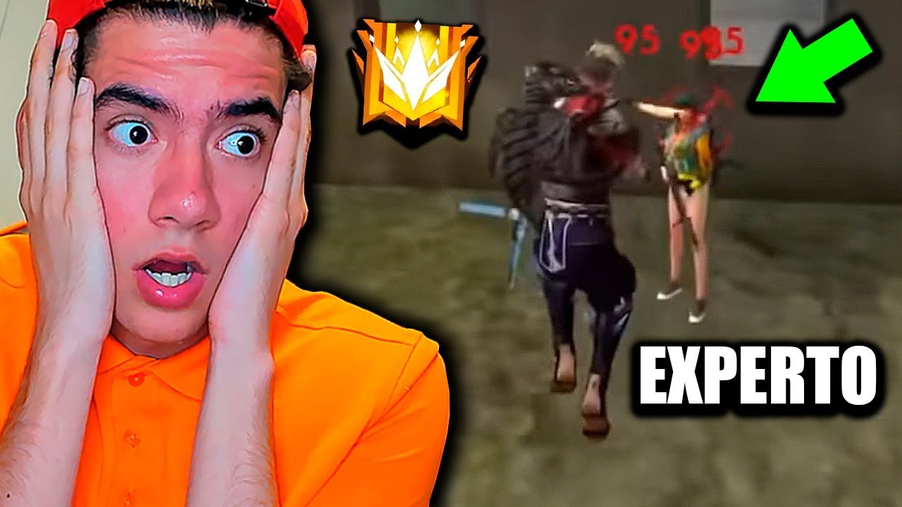 ESTE JUGADOR DE FREE FIRE NUNCA APUNTA Y SIEMPRE DA EN LA CABEZA *video reaccion* | TheDonato