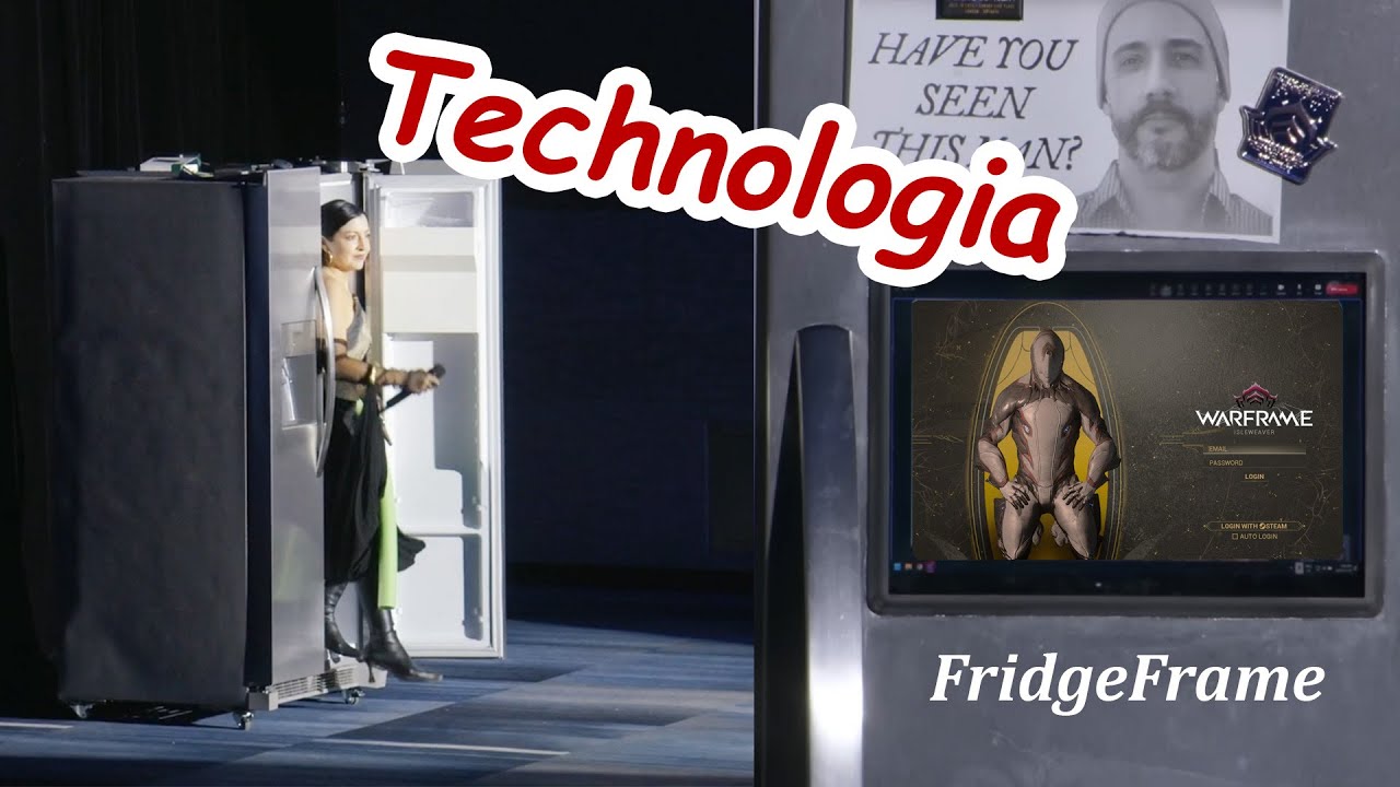 Warframe Meme - DE shows their new FRIDGEFRAME technology on Tennocon 2025