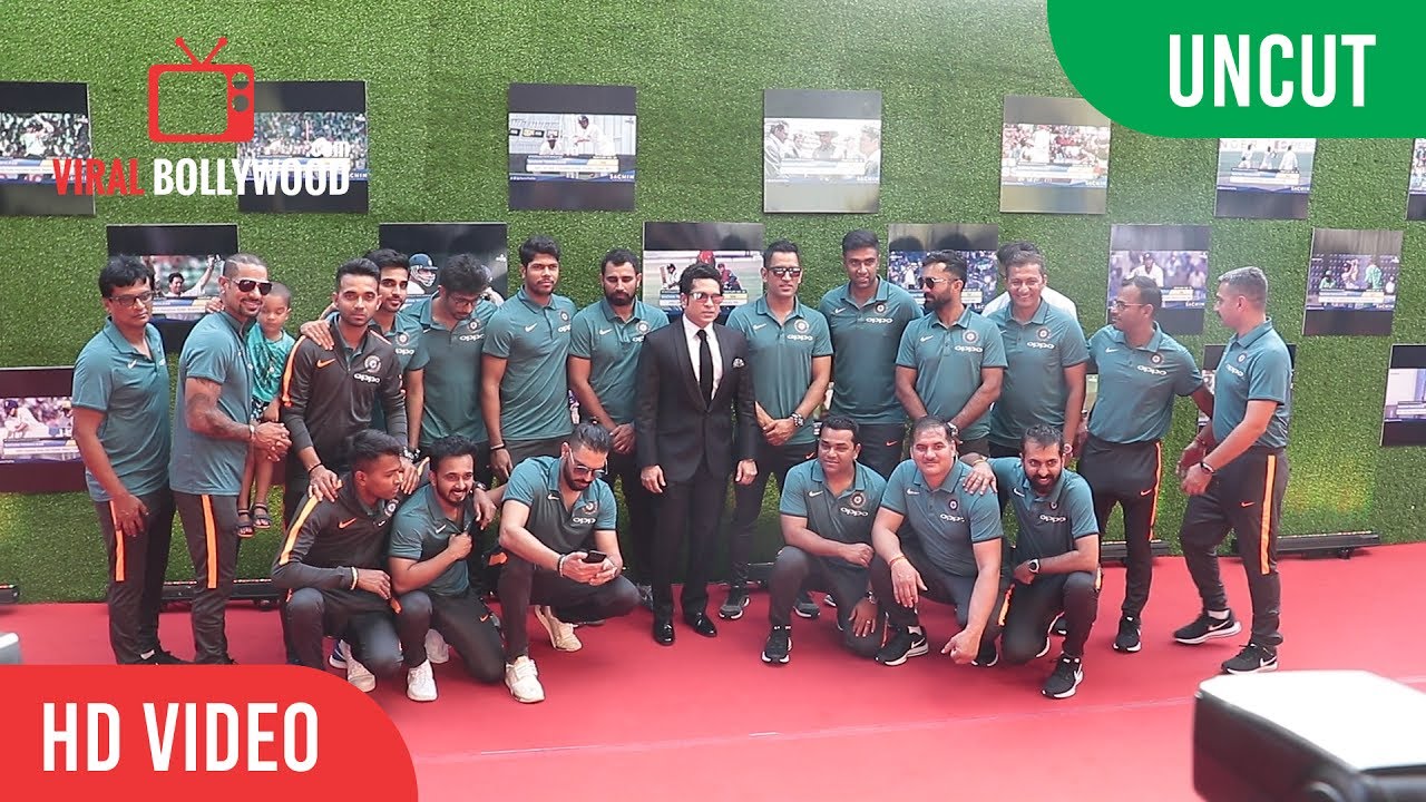Uncut - Sachin A Billion Dreams Grand Premiere | Sachin Tendulkar, MS Dhoni, Yuvraj, Virat Kohli