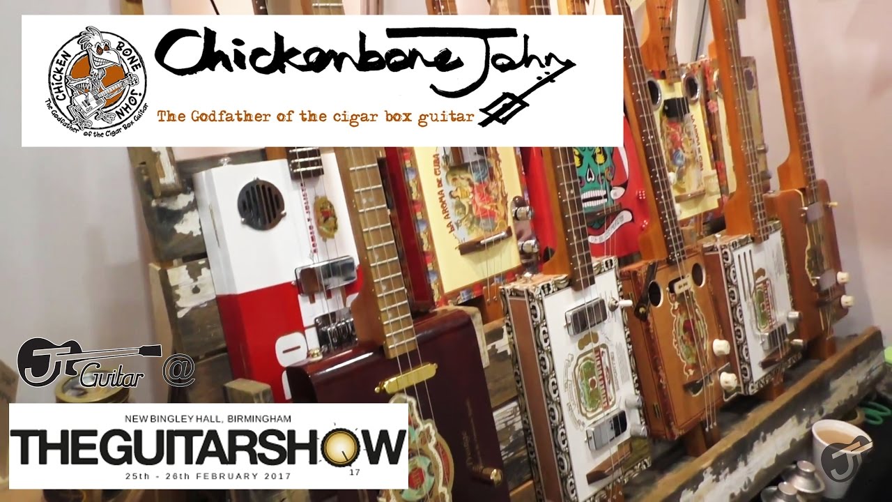 Chickenbone John @The Guitar Show, Birmingham 2017 - with JT Guitar