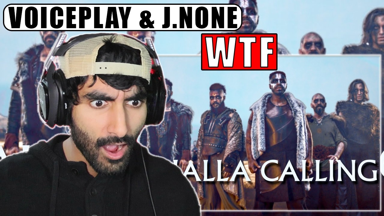 Voices Go THAT LOW?!! VoicePlay & J.None - "Valhalla Calling" [FIRST TIME REACTION]