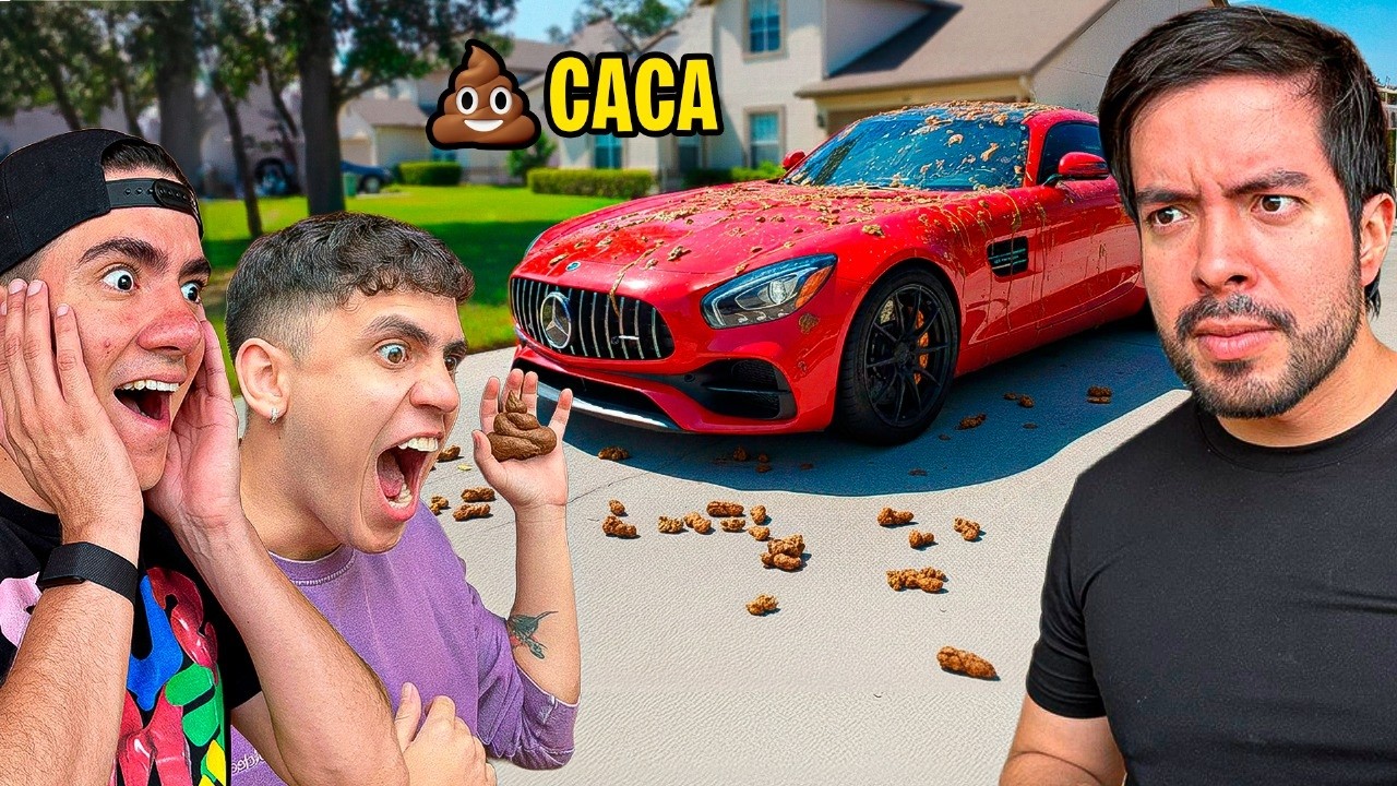 💩EMBARRAMOS DE CACA EL AUTO DE ANTRONIX... ¡BROMA PESADA! *Termina mal*😭