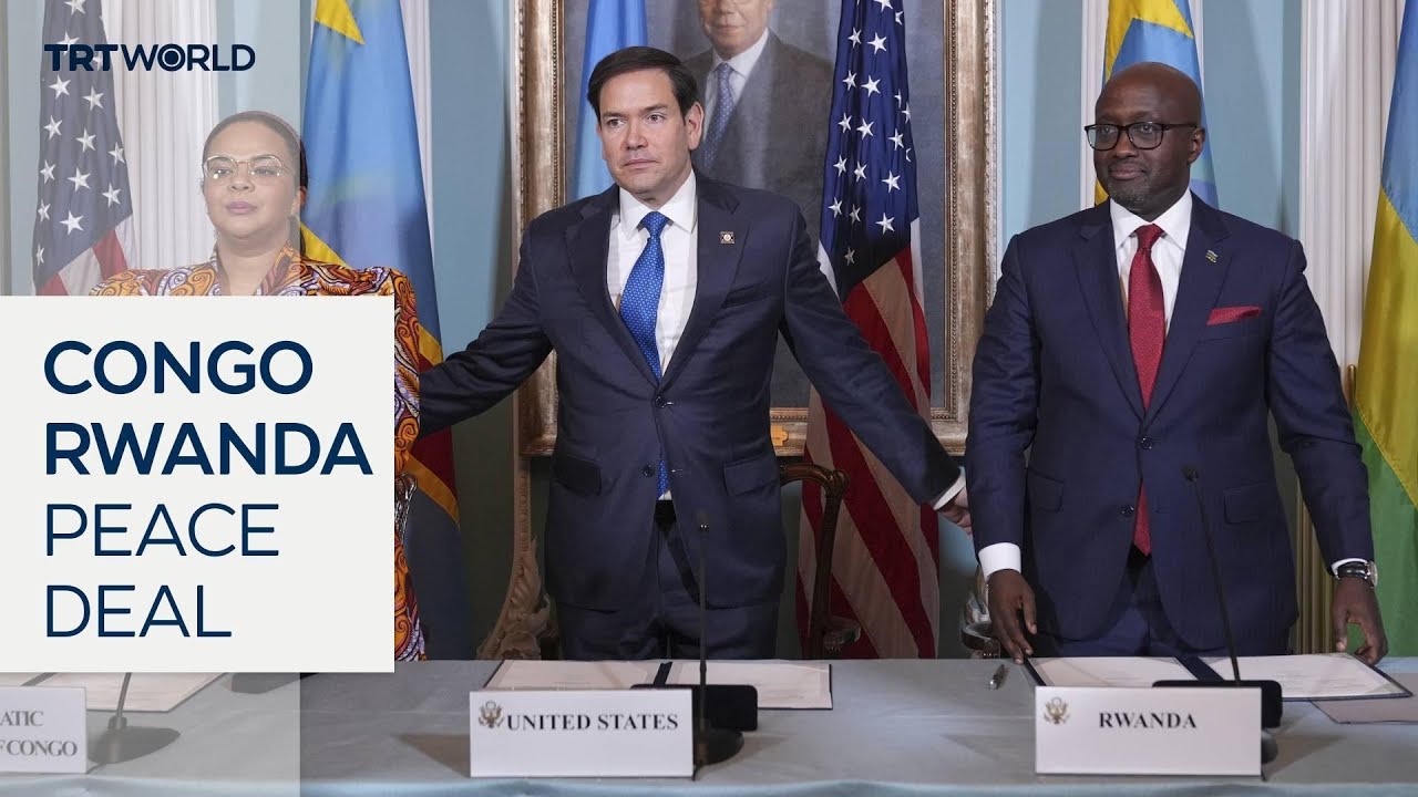 US-brokered peace deal between Congo and Rwanda
