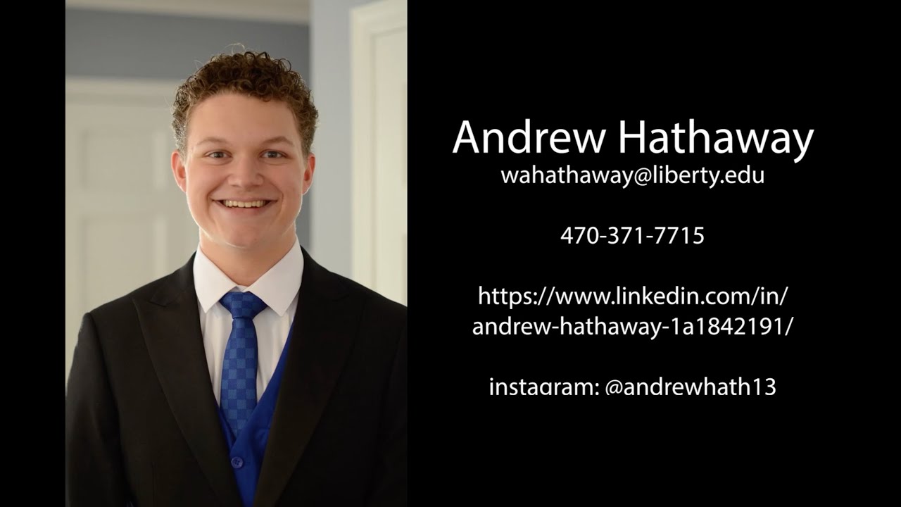 Andrew Hathaway Demo Reel