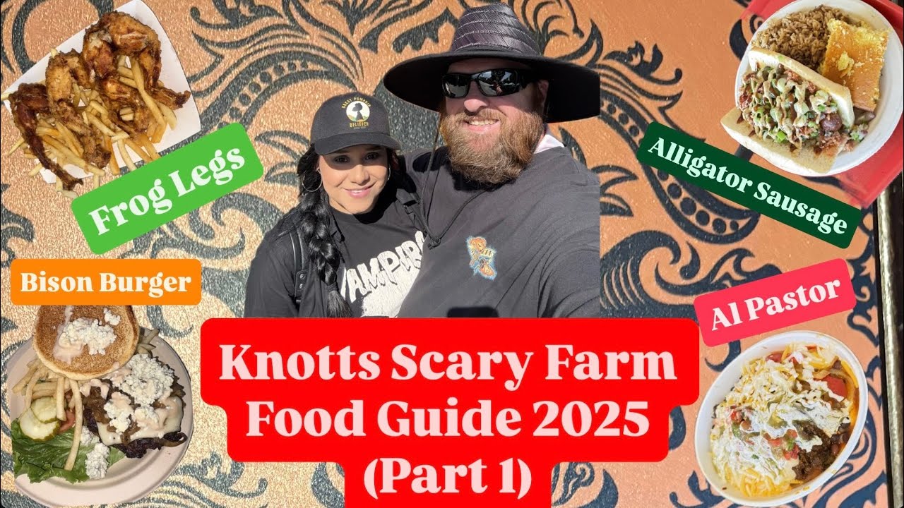 Путеводитель по страшной ферме Knott’s 2025 | Лучшие закуски, которые стоит попробовать и что луч...