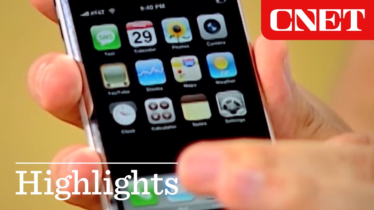 Посмотрите первый обзор iPhone на CNET (15 лет назад)