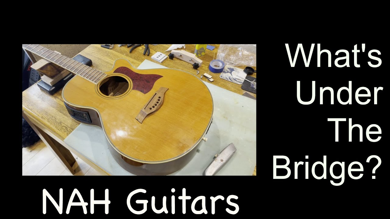 Tanglewood Acoustic Guitar Bridge Repair