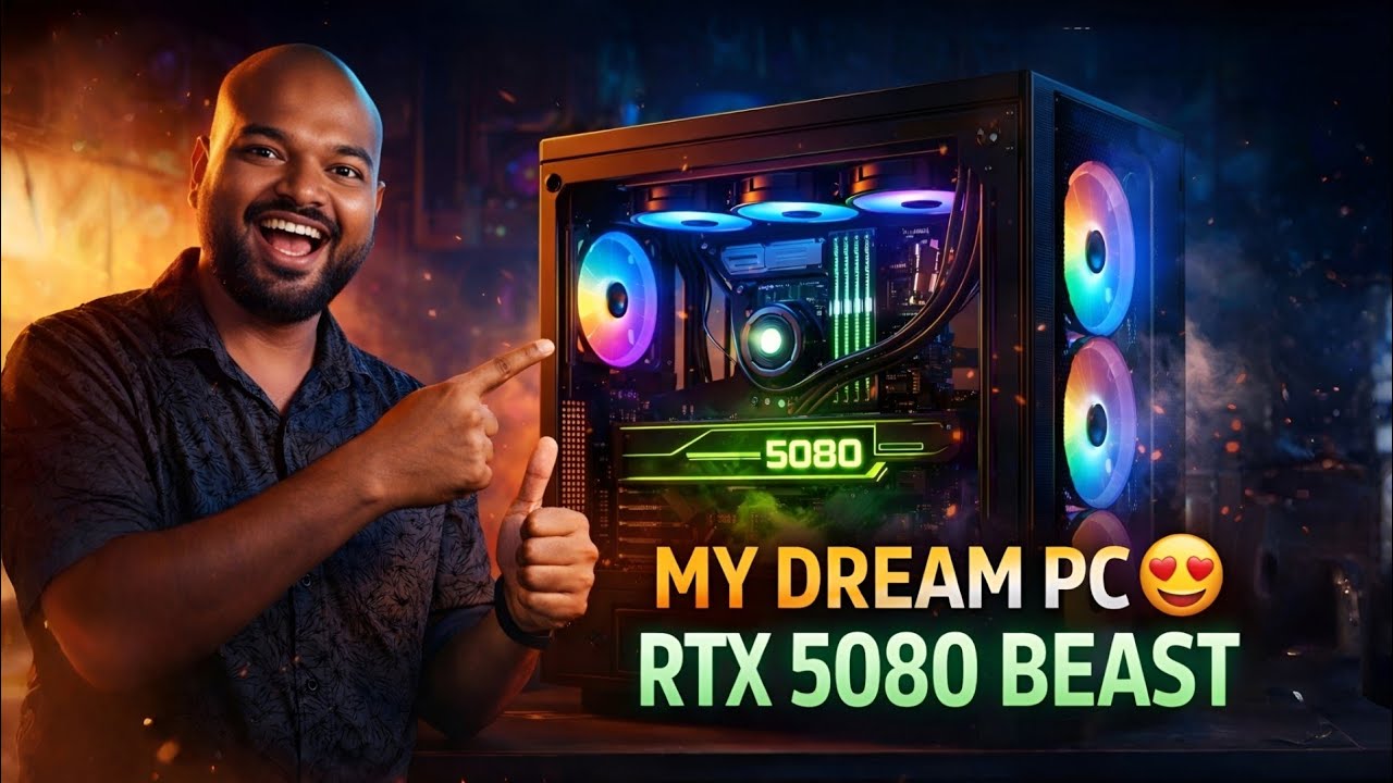 My Dream Gaming PC Build 🔥 RTX 5080 Beast | Ultimate Streaming Setup