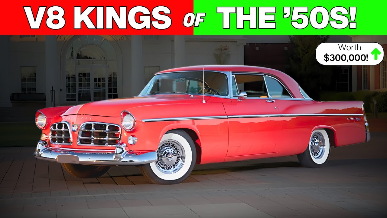 Top 10 Most POWERFUL  American Cars Of The 1950s! | Muscle Cars💥