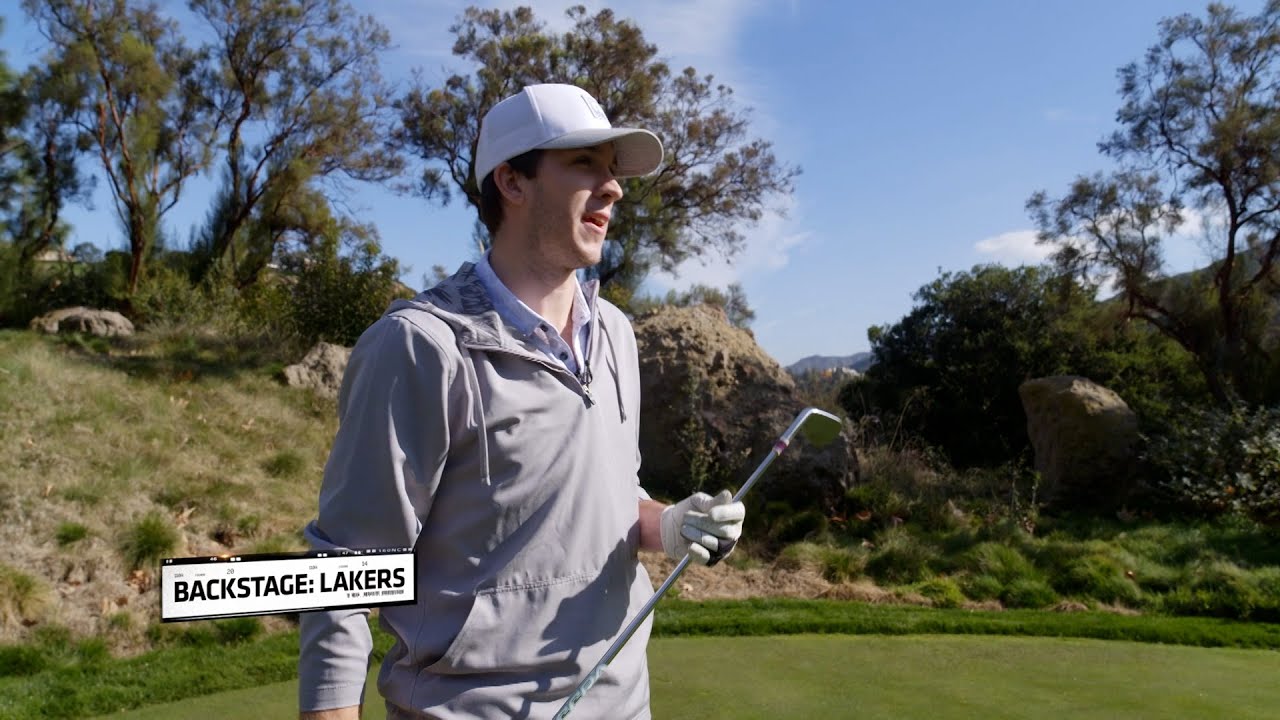 Golfing with Austin Reaves | Backstage Lakers