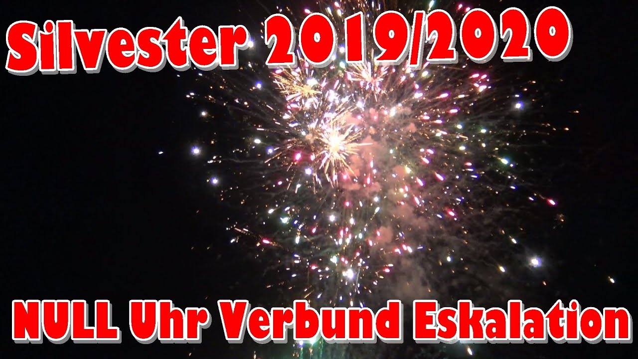 Silvester Null Uhr Feuerwerk 2019/2020 I Verbund Wahnsinn I Zusammenschnitt I  PyroMan