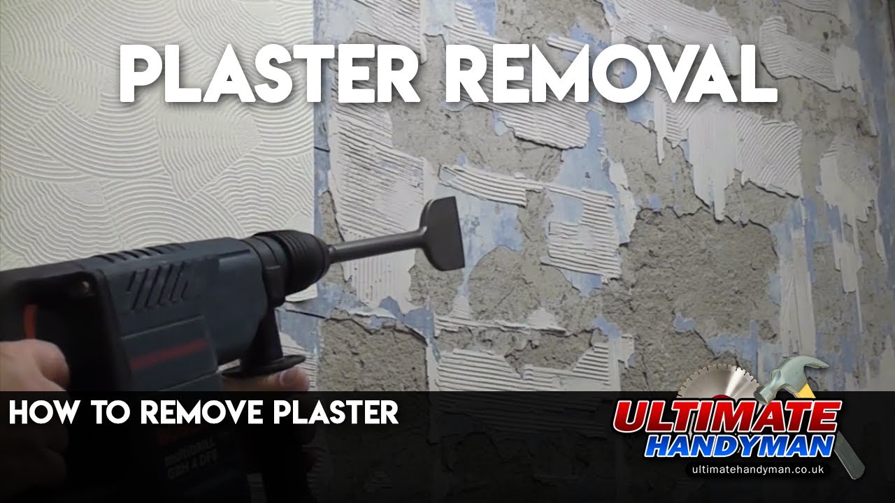 How to remove plaster
