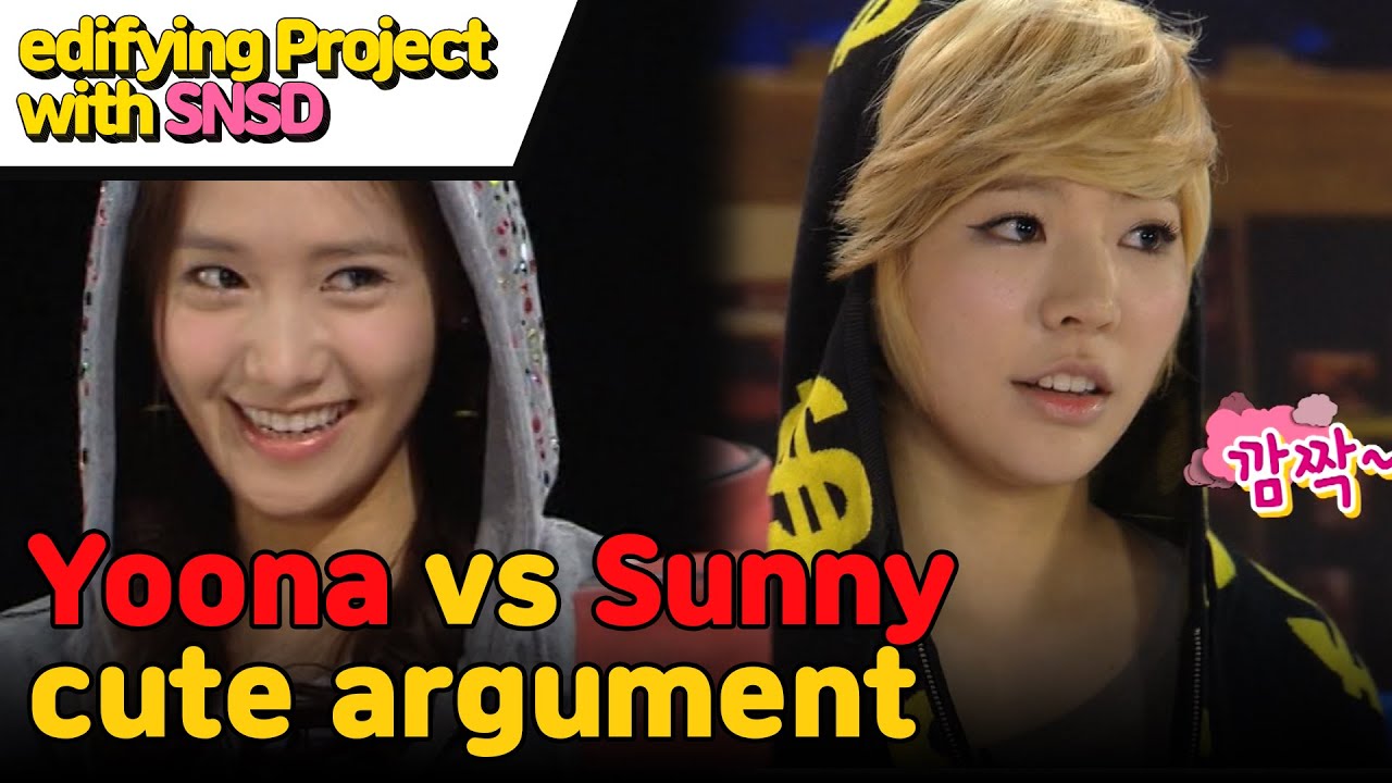 YoonA VS Sunny! Let's do it the right way today! 🥊